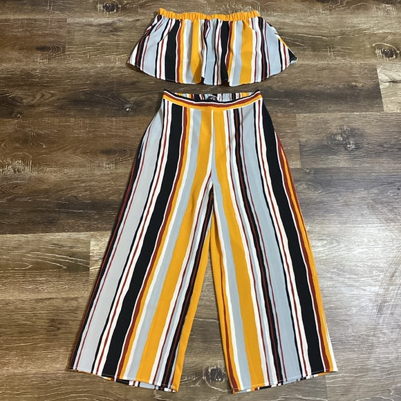 Blue Blush Pants - Blue Blush 2 piece Set